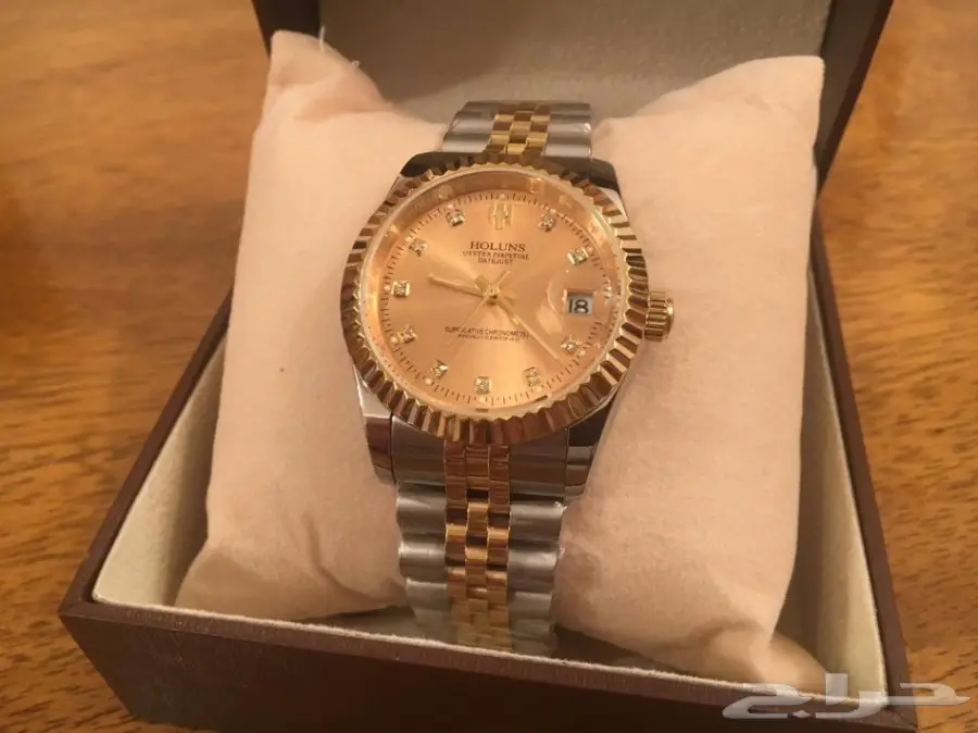 ساعات ماركة اصليه بفس تصميم وشكل Rolex (image 25)