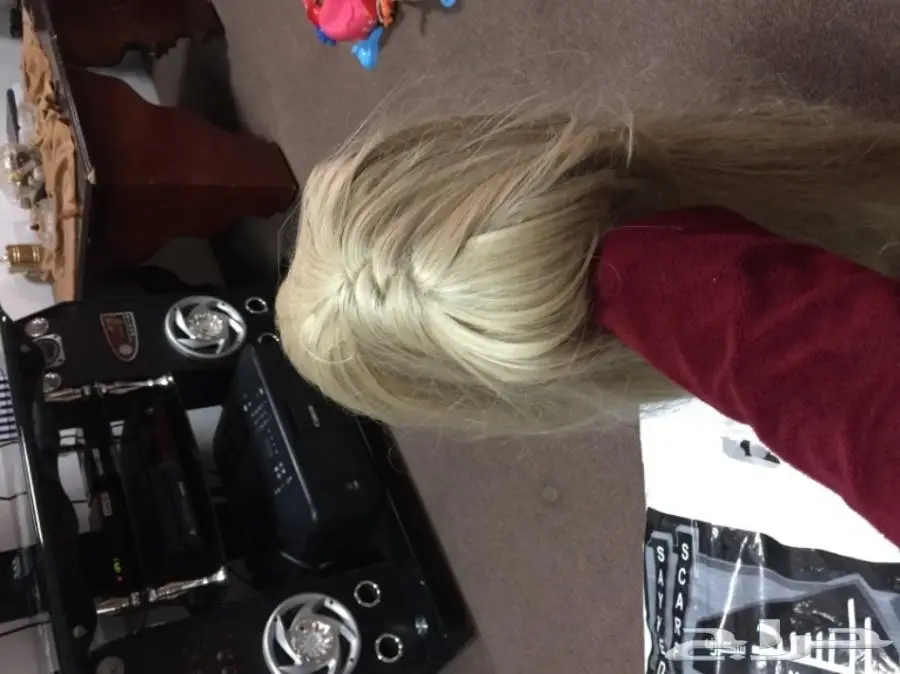 شعر مستعار اشقر واسود  (image 3)