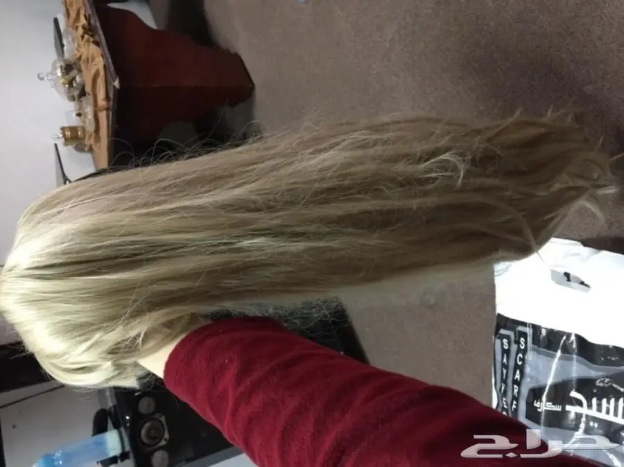 شعر مستعار اشقر واسود  (image 4)