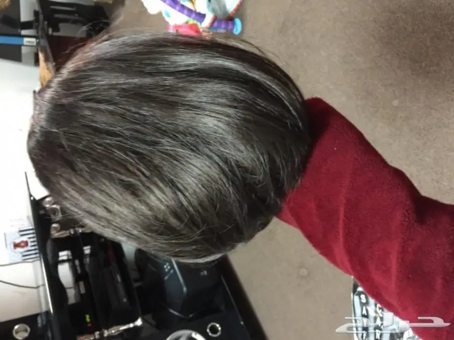 شعر مستعار اشقر واسود  (image 6)