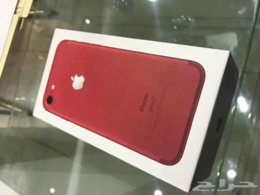 ايفون7 احمر بضمانه نظيف ولله الحمد (image 9)
