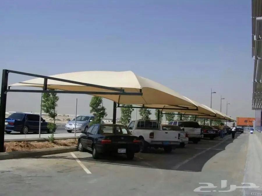 مظلات سيارات أنواع- سواتر- بيوت شعر- هناقر  (image 50)