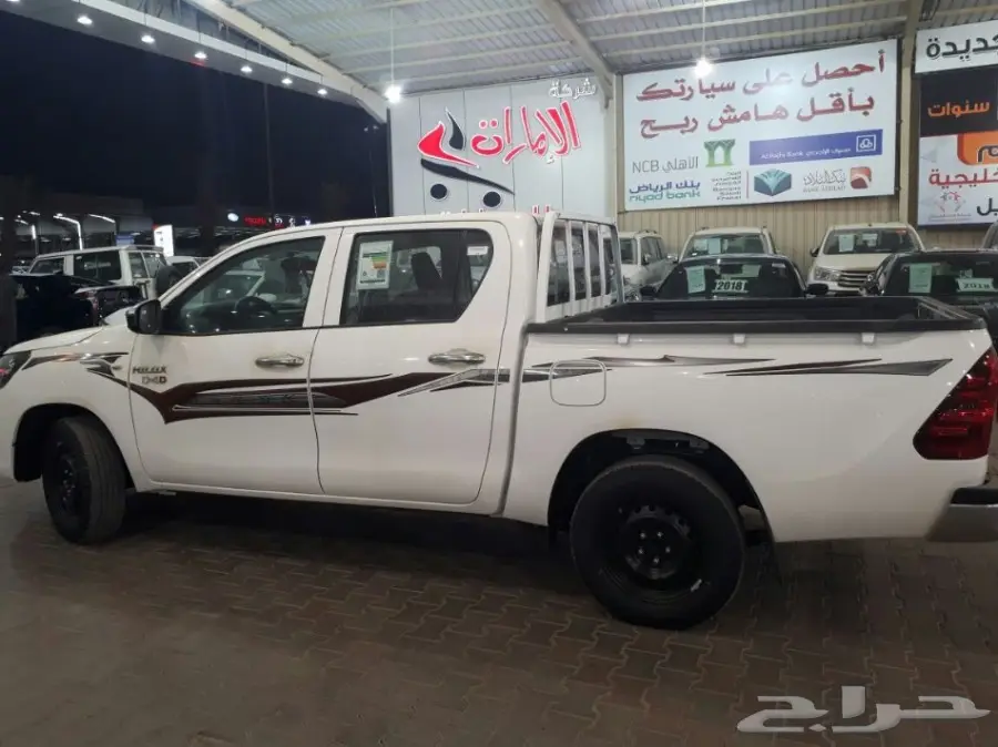 هايلوكس 2018 غمارتين ديزل بدون دبل سعودي  (image 4)