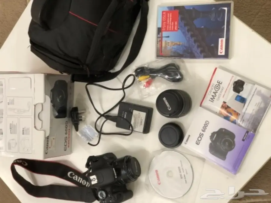 كاميرا كانون D600 + عدسات وكالة - فرصة لا تعوض! (image 5)