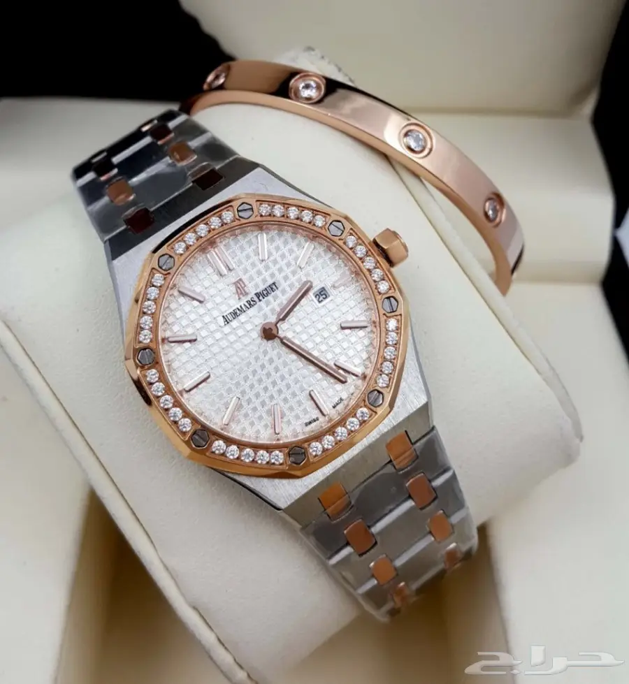 ساعات ماركة ادمر نسائية مع اسوارة كارتير روعة (image 6)