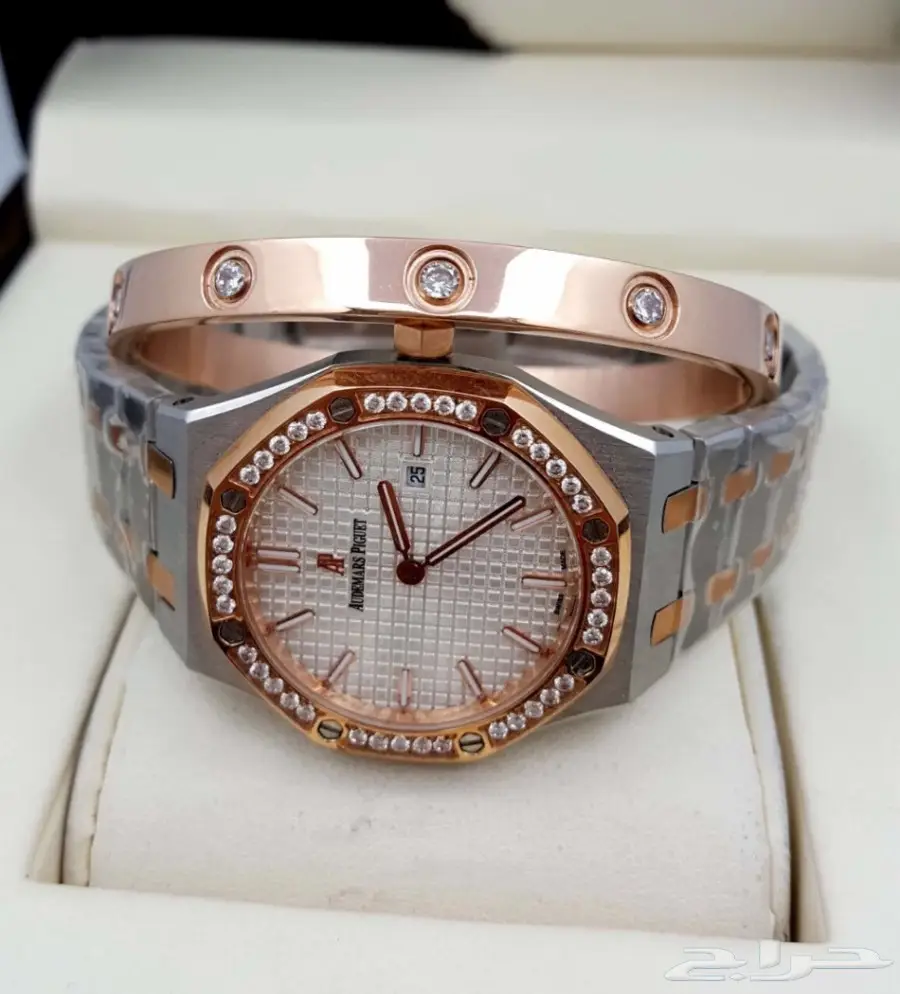 ساعات ماركة ادمر نسائية مع اسوارة كارتير روعة (image 2)