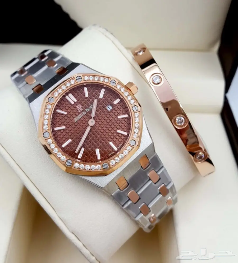 ساعات ماركة ادمر نسائية مع اسوارة كارتير روعة (image 3)