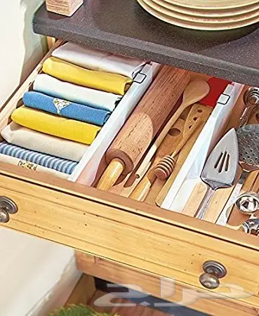 تنظيم أدراج مطبخك وغرف نومك بسهولة!