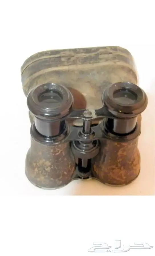 منظار اوربي قديم بعلبته الأصليه 