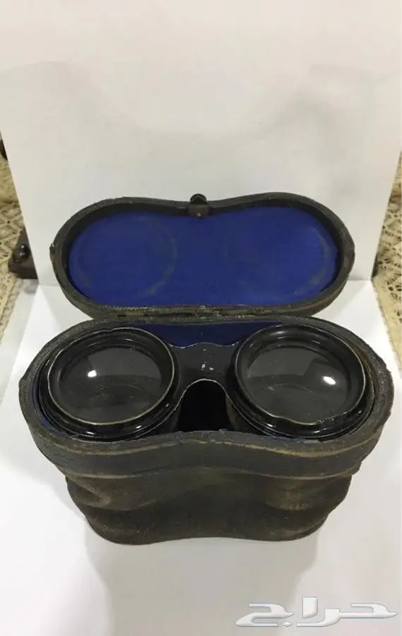 منظار اوربي قديم بعلبته الأصليه  (image 2)