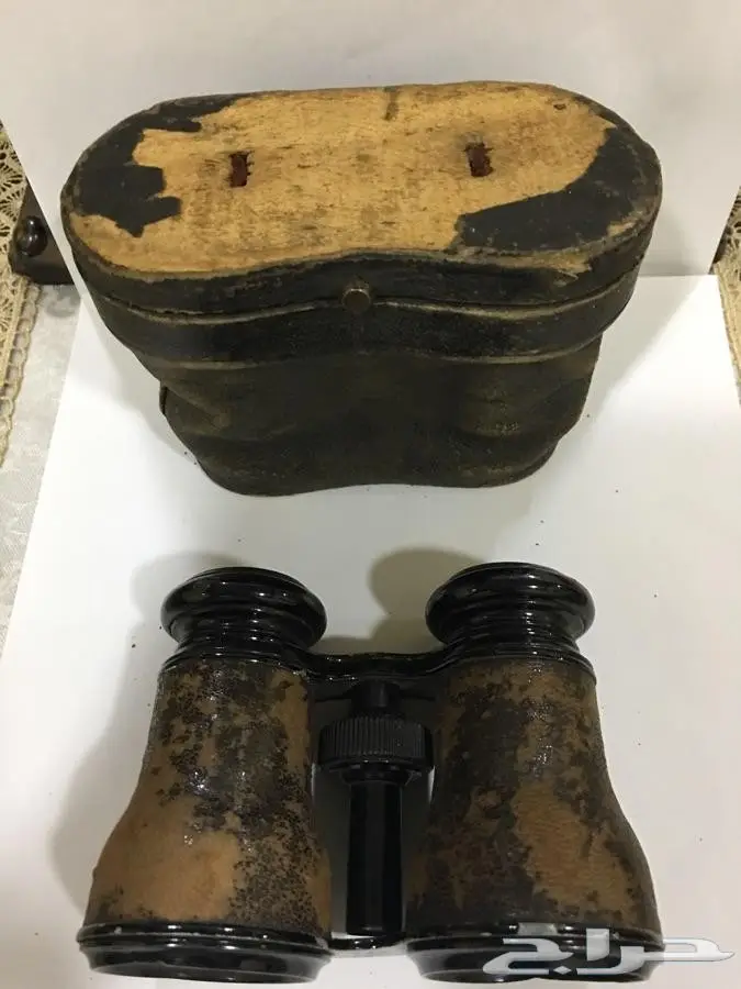 منظار اوربي قديم بعلبته الأصليه  (image 3)