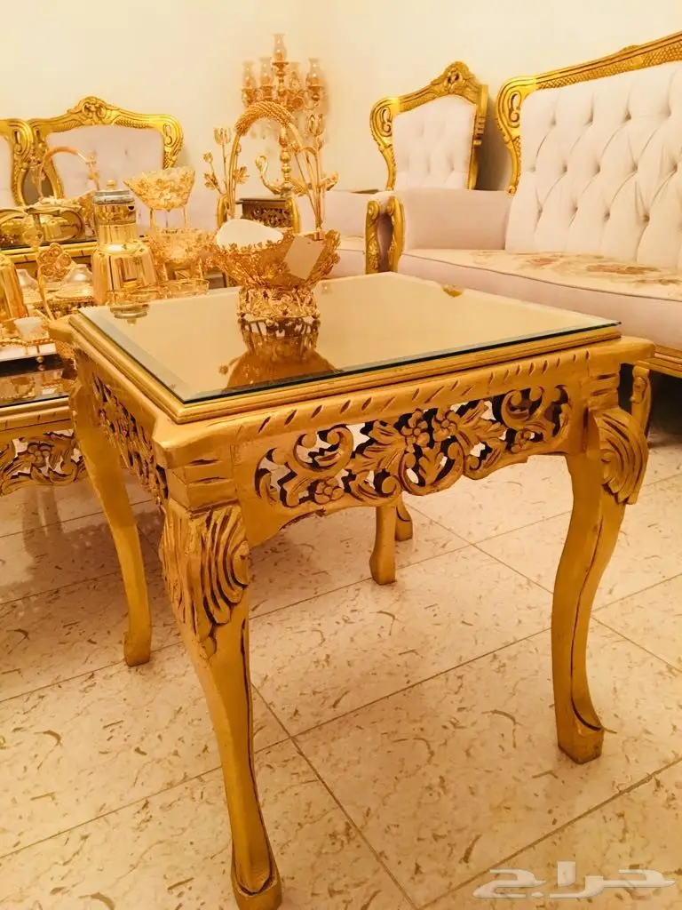 طاولات فاخرة تركية خشب زان - من صنع اليد (image 4)