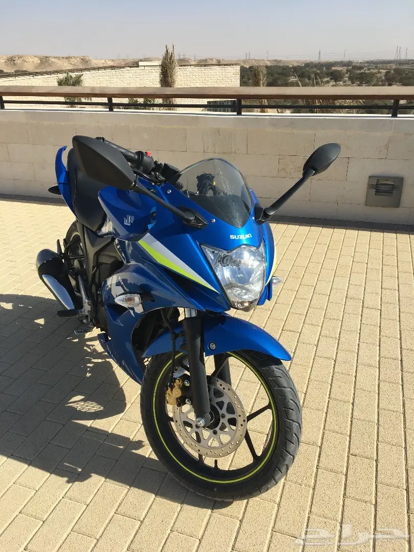 دباب سزوكي 150 - موديل 2016 - لون أزرق - 1000 كيلو فقط (image 1)