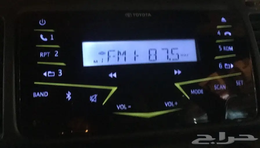 للبيع مسجل هايلكس2015 (image 1)