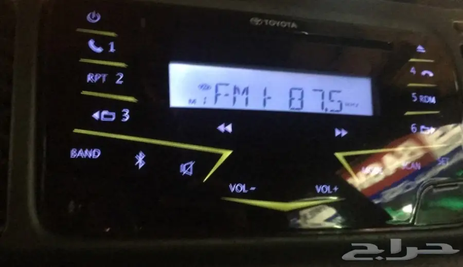 للبيع مسجل هايلكس2015