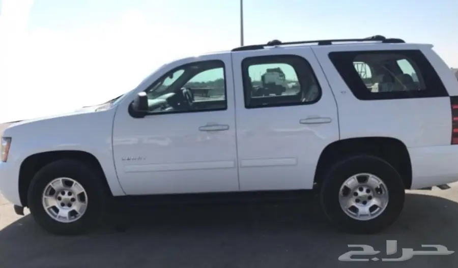 للبيع تاهو أبيض 2013 Lt بدون دبل