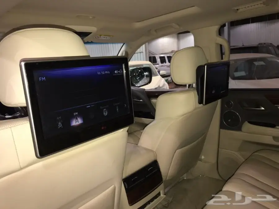 لكزس ال اكس 570 ابيض 2016 شركة سما للسيارات (image 23)