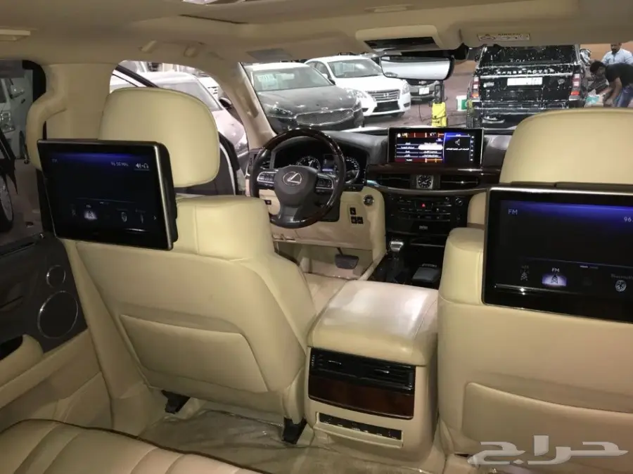  لكزس ال اكس 570 ابيض 2016 - معرض سما 2 (image 26)