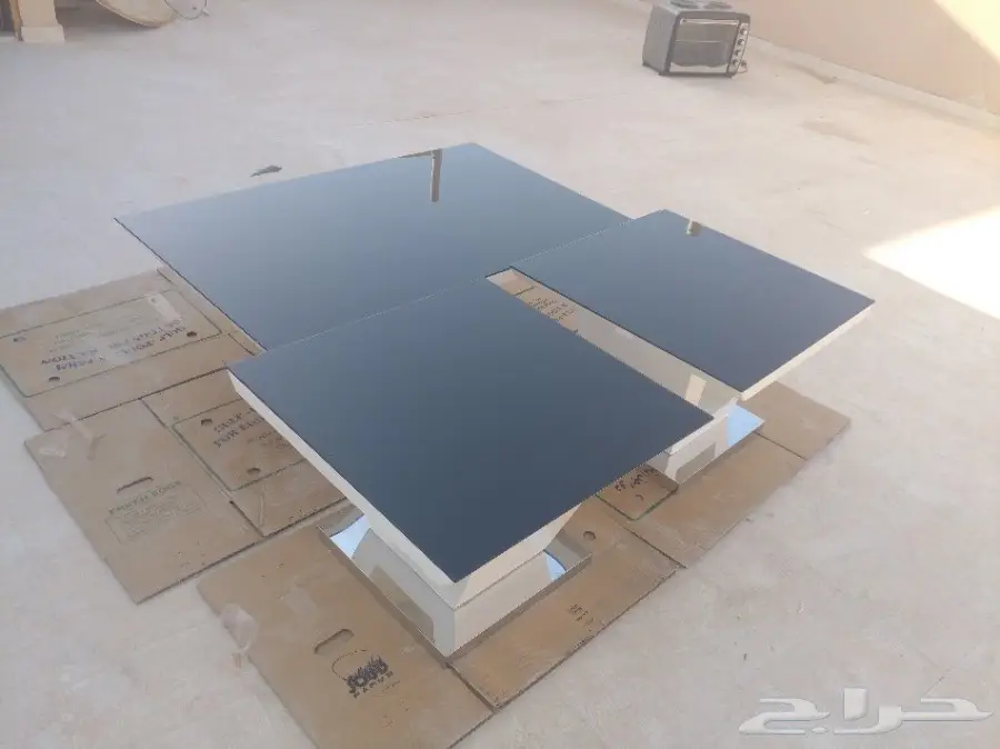 طقم طاولات قزاز فاخره سعر الشراء 2500 ريال (image 4)