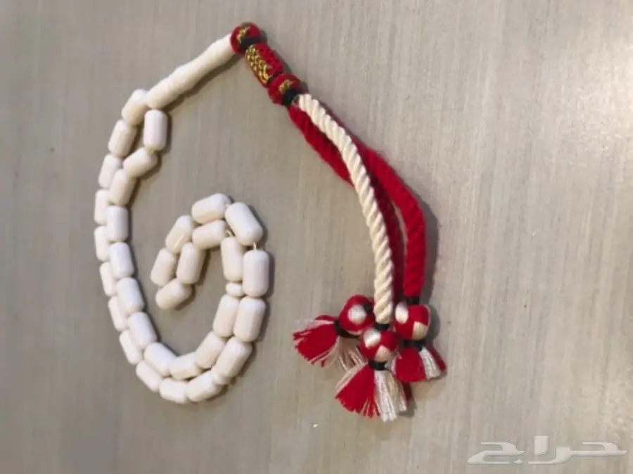 مزاد رقم 312 سبحة تراب كهرمان