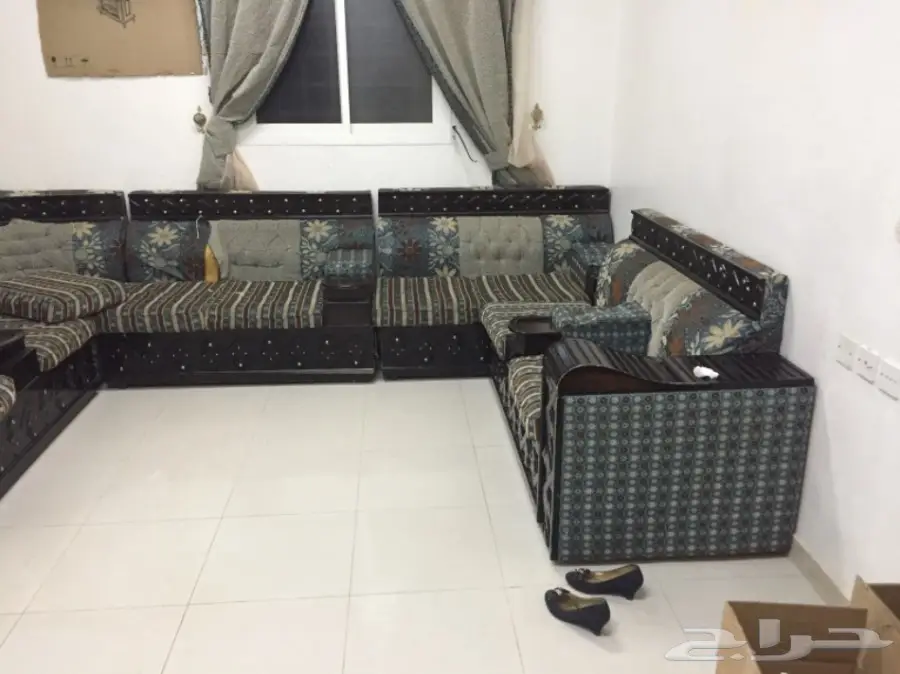 اثاث غرفة نوم وسرير دورين وسرير مفرد ومجلس ون