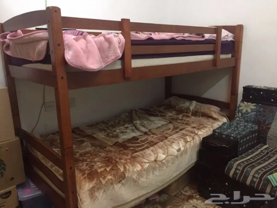 اثاث غرفة نوم وسرير دورين وسرير مفرد ومجلس ون (image 6)