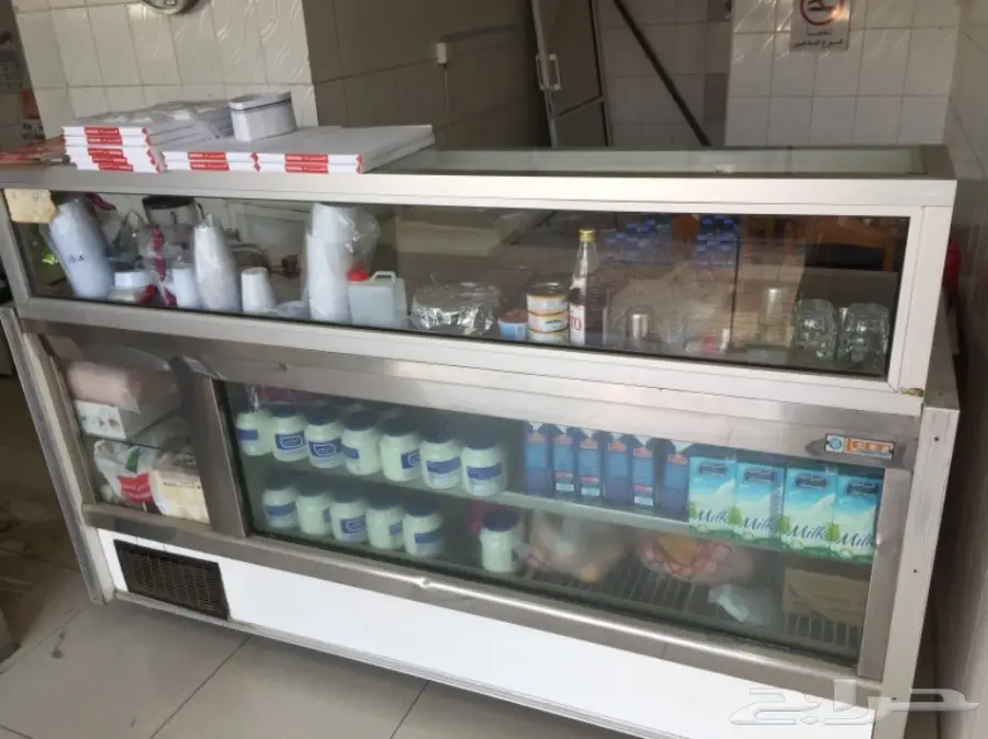 ثلاجة عرض استانلس تصلح للبوفيهات والمطاعم (image 2)