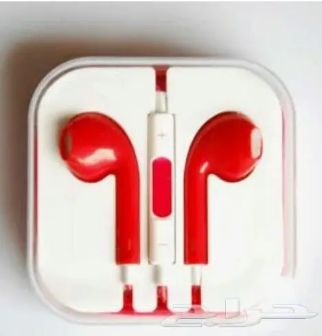 للبيع سماعات ايفون جديده عرض  بي 15 ريال  (image 1)