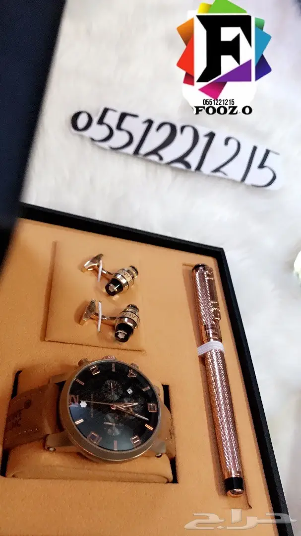 اطقم مونت بلانك الفاخره محافظ رجاليه (image 6)