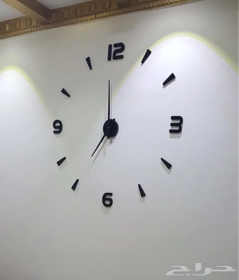 ساعة حائط 3Dثلاثية الابعاد السعر100ريال (image 41)