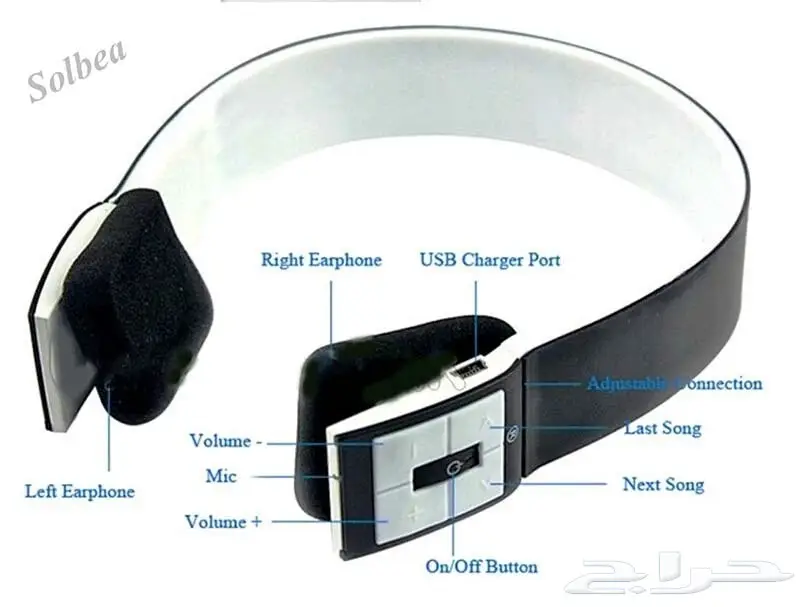 سماعة بلوتوث تعمل لمدة 10 ساعات ب 50 ريال  (image 5)