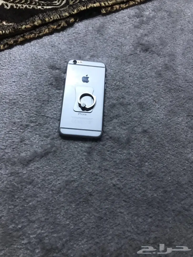 ايفون 6 سلفر 32 قيقا - كالجديد!