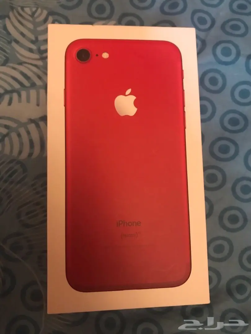 ايفون 7 احمر 256 قيقا استخدام اسبوع وايفون6s