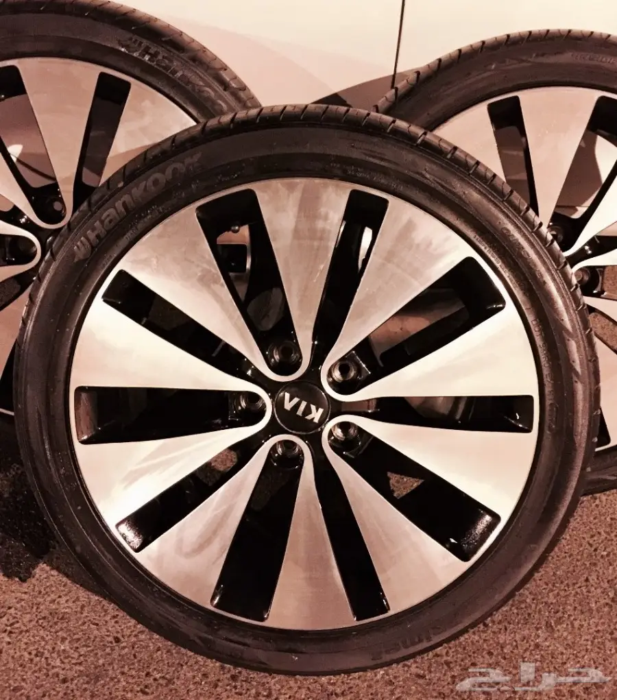 جنوط اوبتيما 2013 الشكل الفل مع نظيفه الجنوط  (image 1)