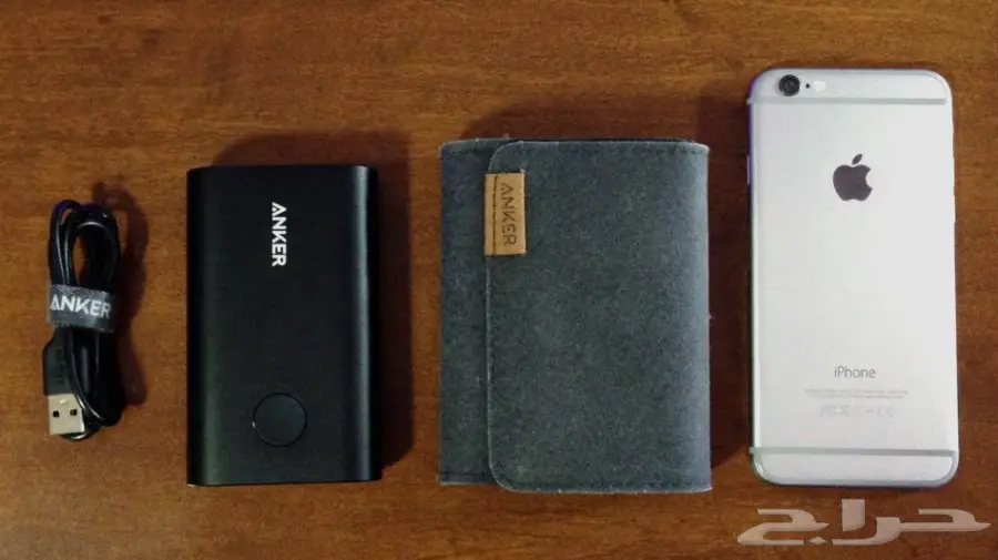 شاحن متنقل مضمون ب 45 وشاحن anker انكر (image 12)