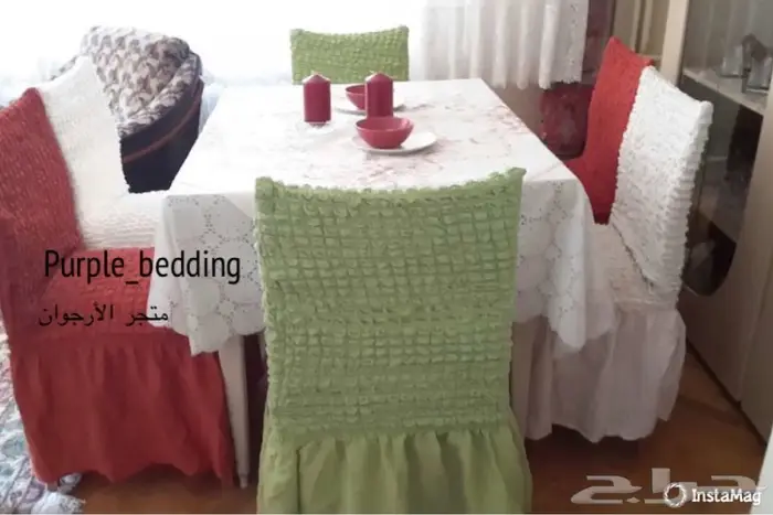 تلبيسات لكراسي طاولات الطعام ( صناعة تركية ) 3