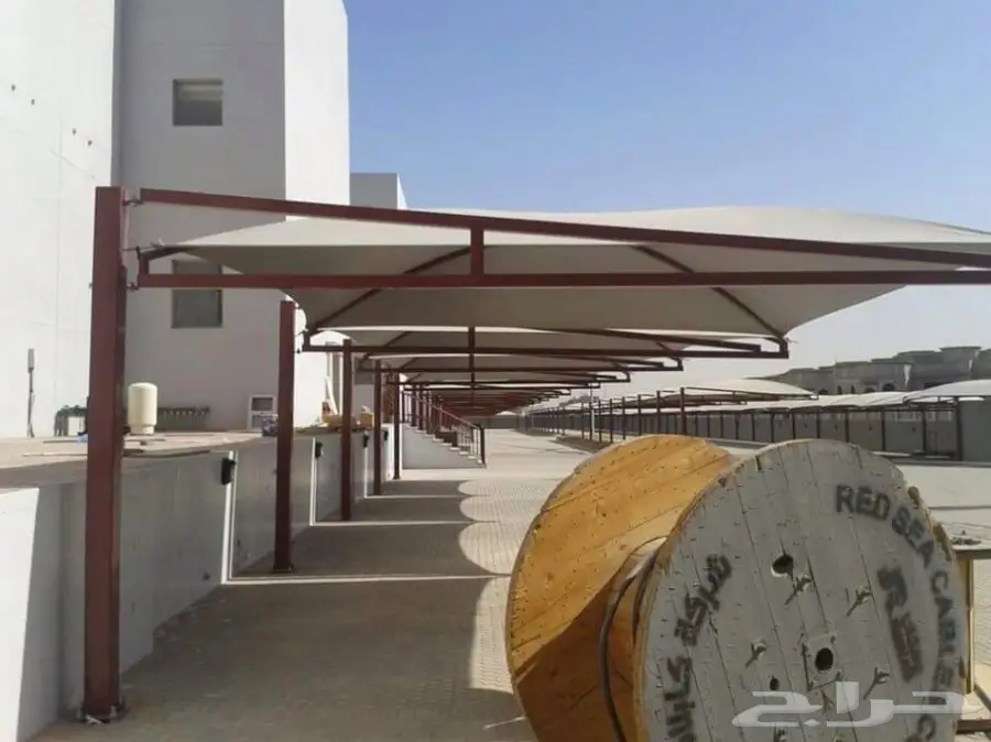 مظلات وسواتر- خيام ومشبات- مستودعات- قرميد  (image 53)