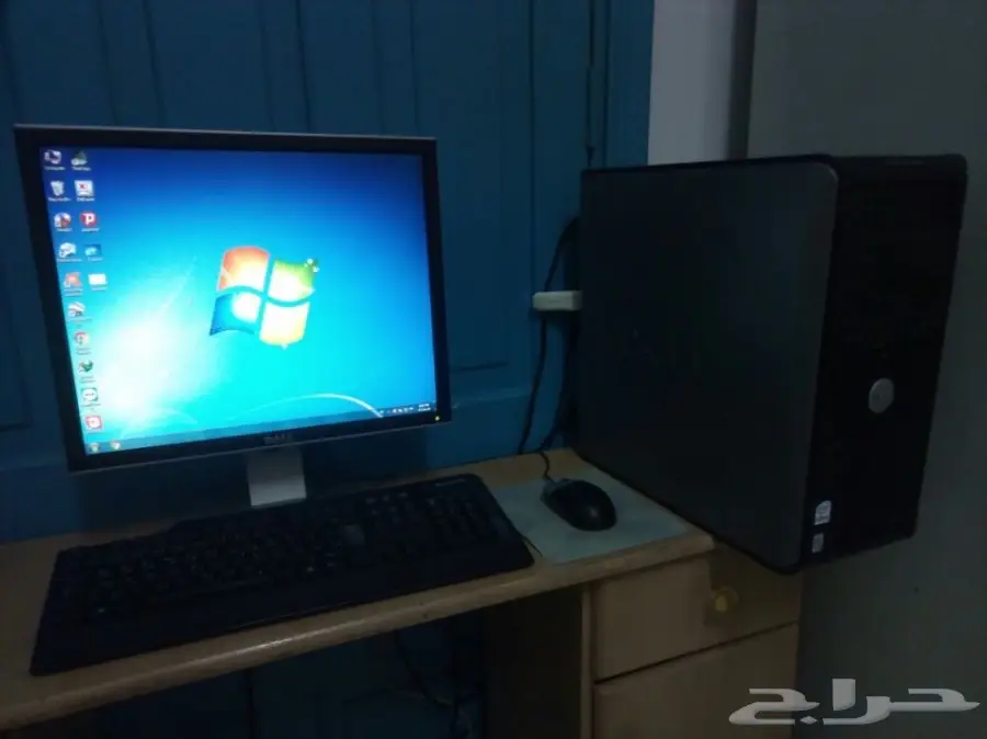 كمبيوتر مكتبي (DELL) أصلي مستعمل نظيف جدا جدا