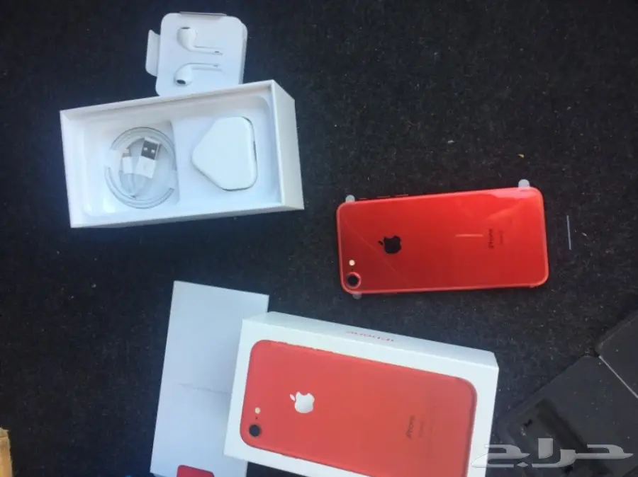 ايفون 7 احمر جديد