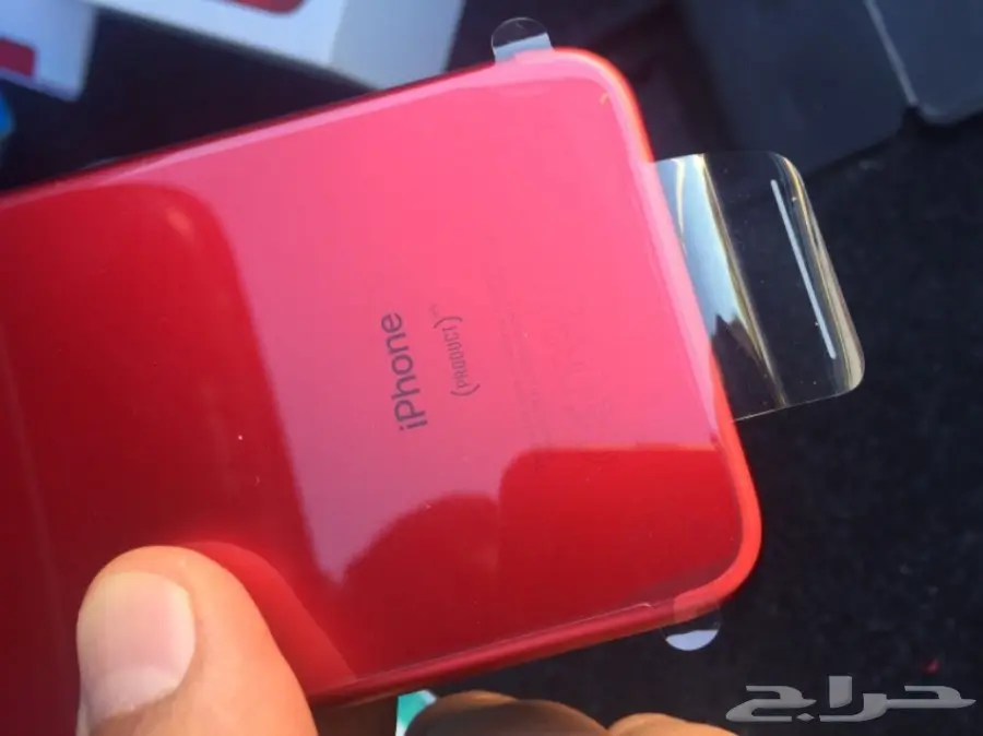 ايفون 7 احمر جديد (image 2)