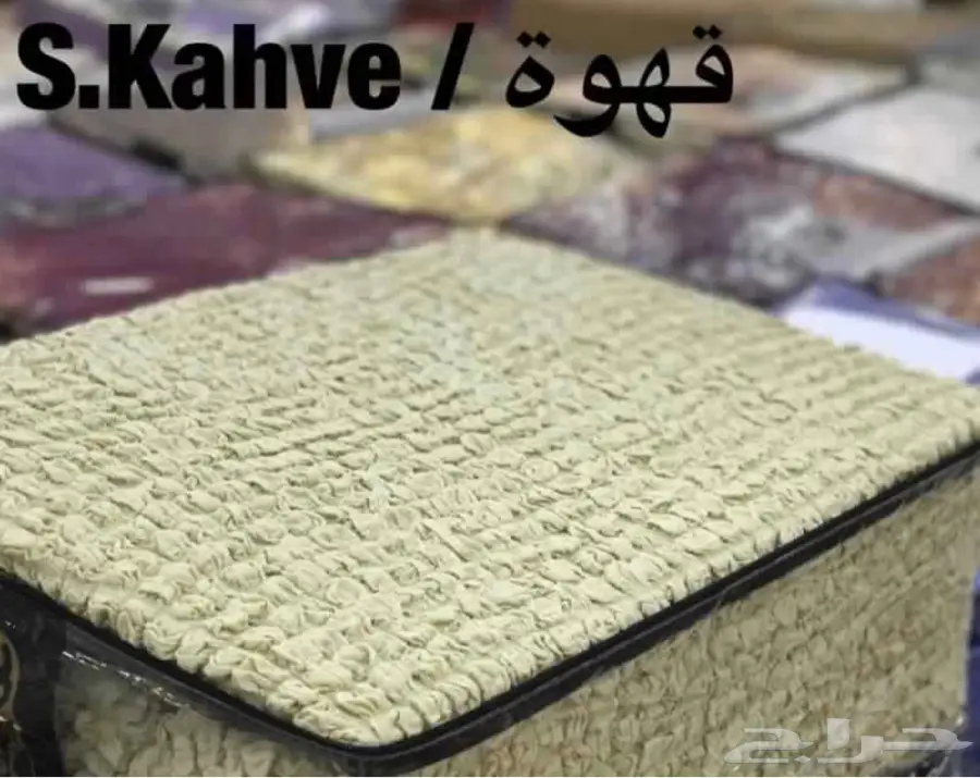 تلبيسات الكنب مشجروسادة تركي قطن100 100 (image 23)