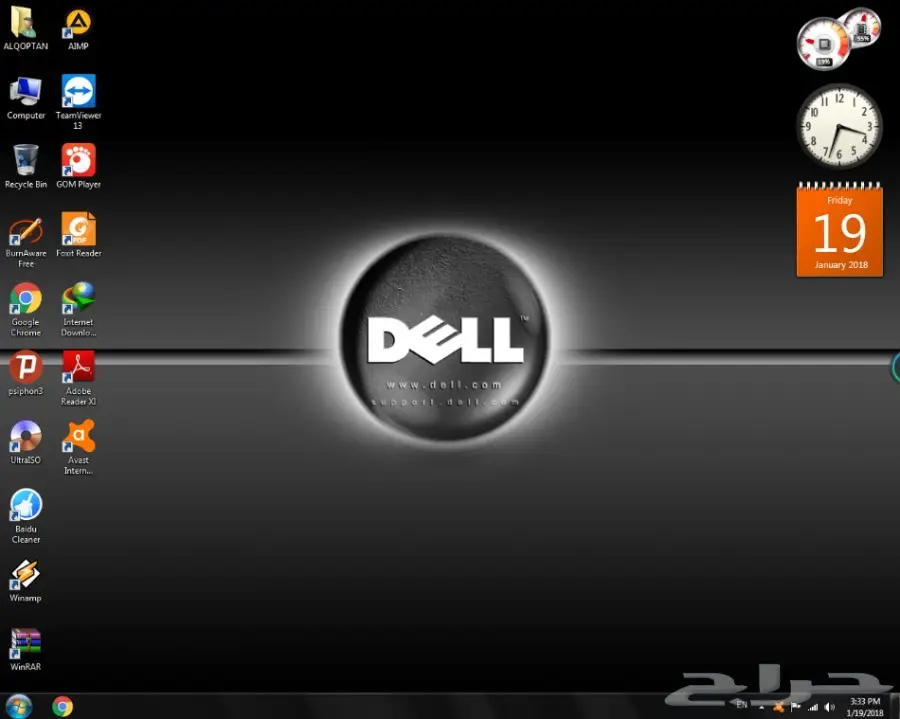 كمبيوتر مكتبي (DELL) أصلي مستعمل نظيف جدا جدا (image 1)