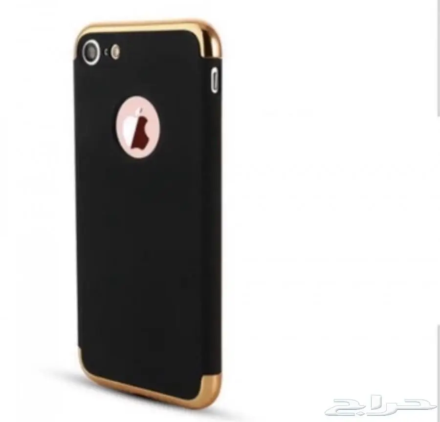 كن الانيق وميز جوالك الايفون بجراب اسود وذهبي (image 2)