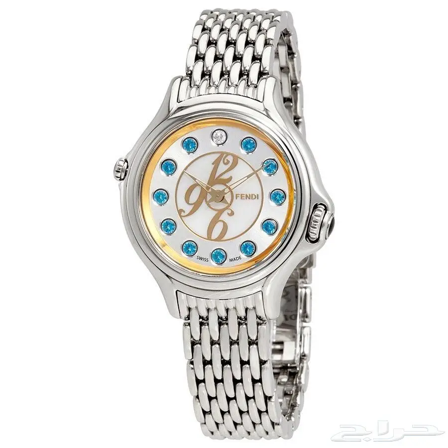 ساعة fendi نسائية أصلية جديدة 