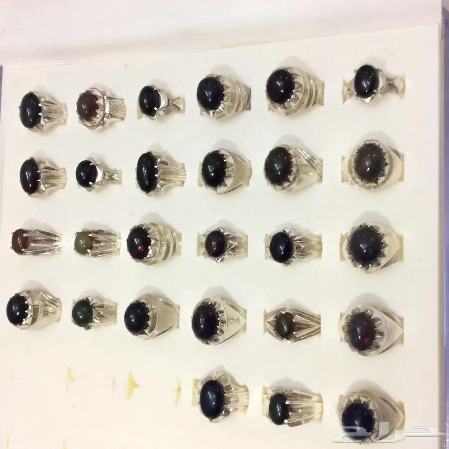 خواتم جديدة بجميع انواع الاحجار الكريمة (image 1)