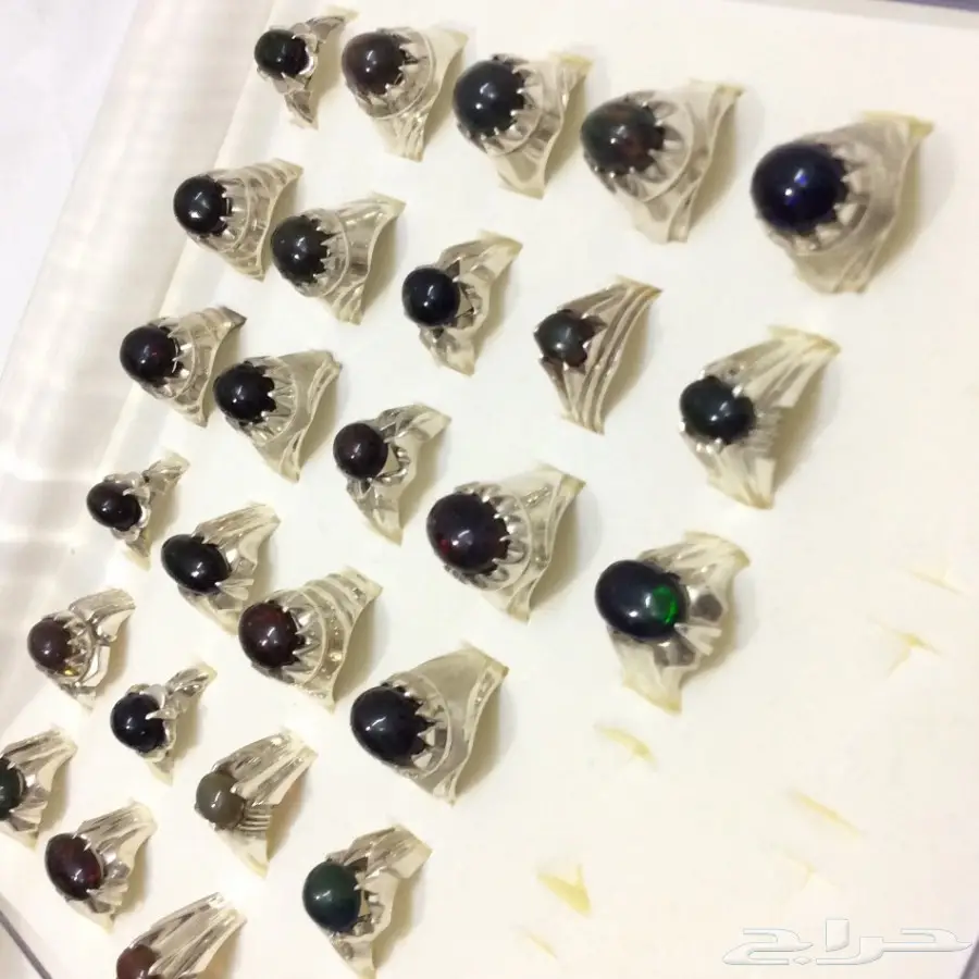 خواتم جديدة بجميع انواع الاحجار الكريمة (image 8)