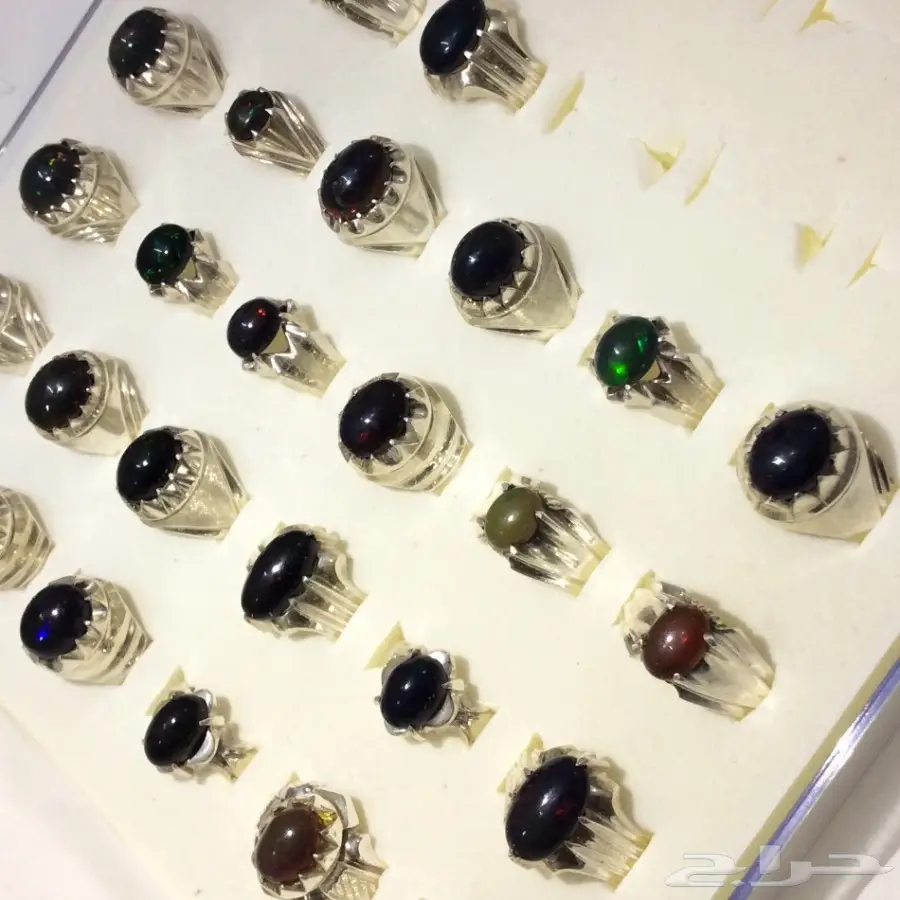 خواتم جديدة بجميع انواع الاحجار الكريمة (image 9)