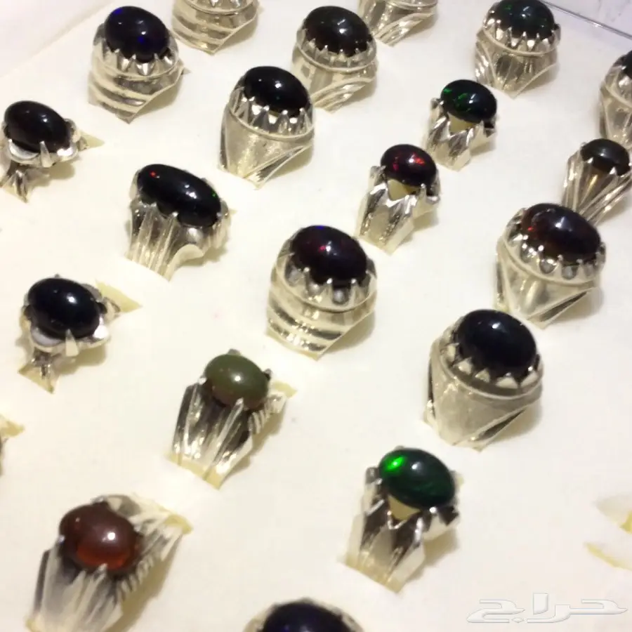 خواتم جديدة بجميع انواع الاحجار الكريمة (image 12)