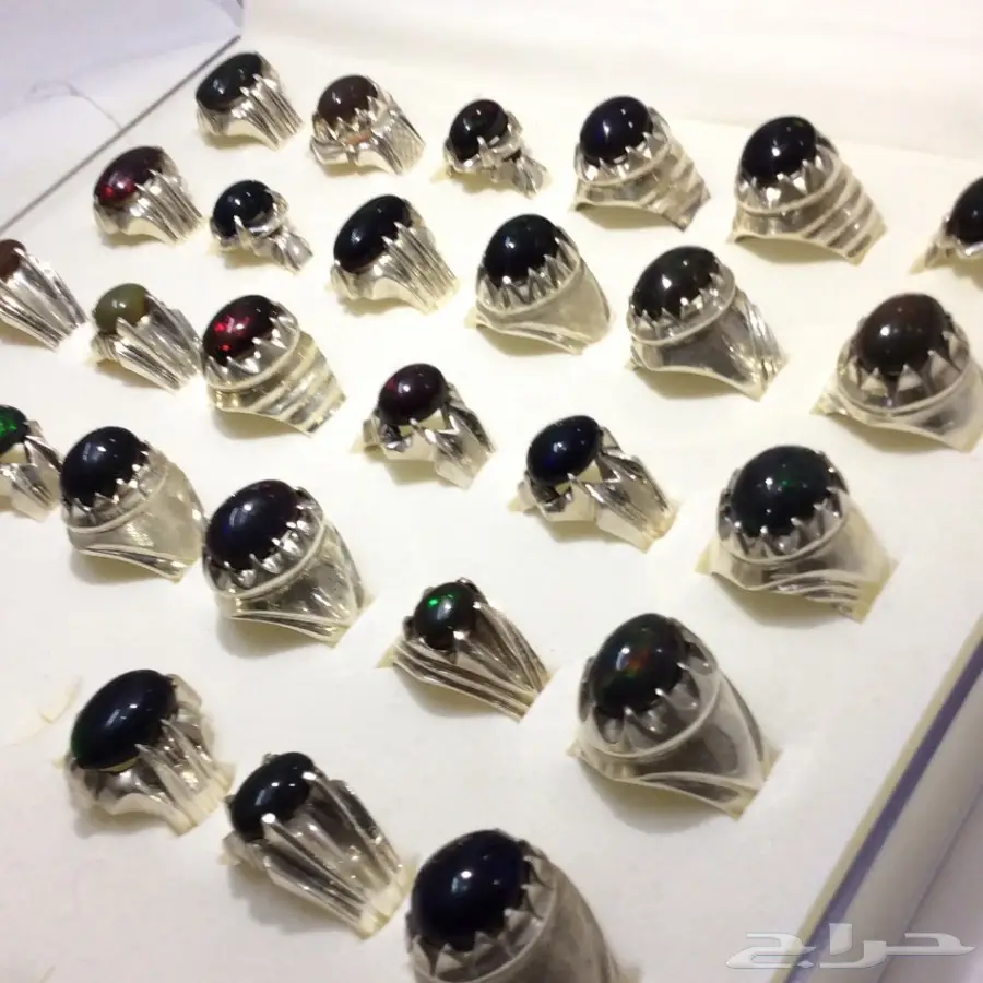 خواتم جديدة بجميع انواع الاحجار الكريمة (image 14)