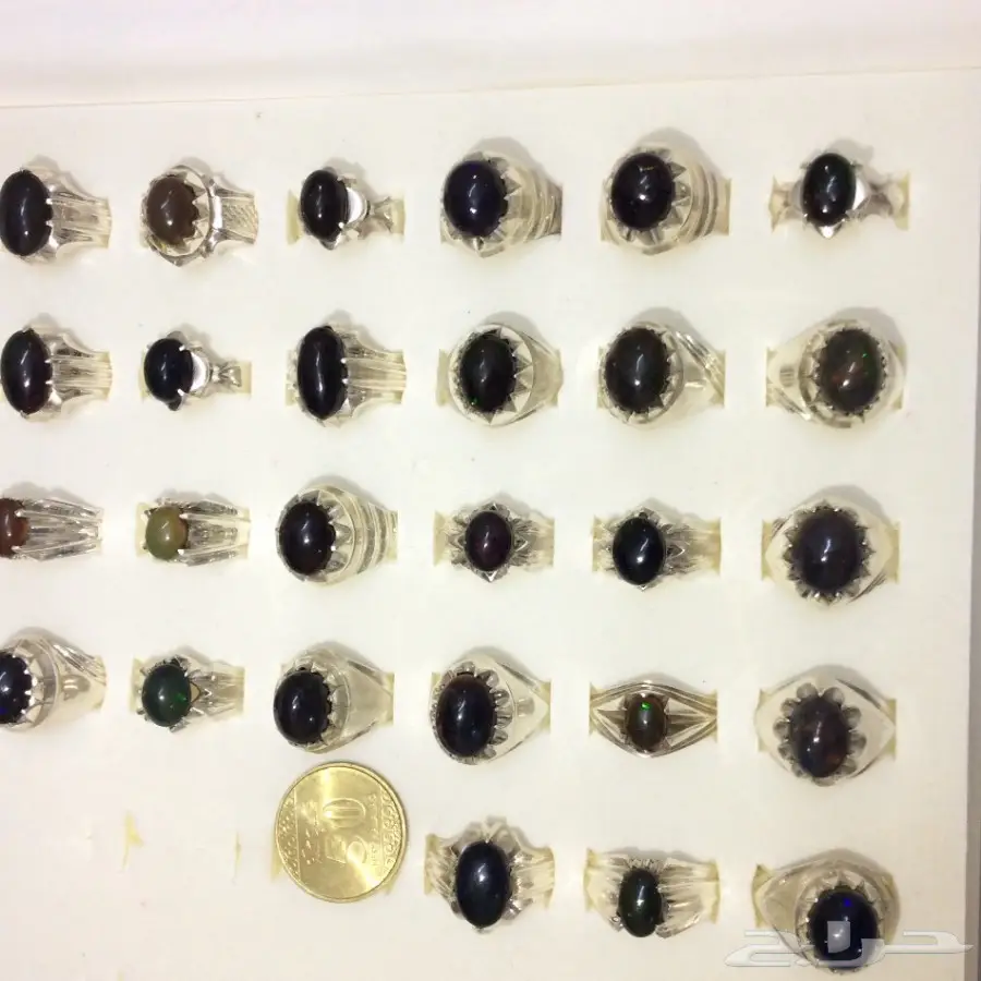 خواتم جديدة بجميع انواع الاحجار الكريمة (image 17)